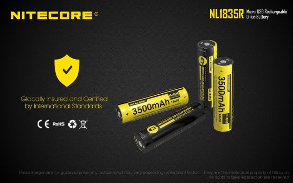 Akumulator Nitecore NL1835R 3500mAh-11