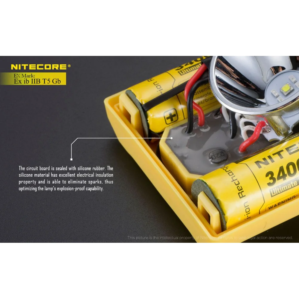 Czołówka Nitecore EH1 260 Lumenów 20 Czołówka Nitecore EH1 260 Lumenów