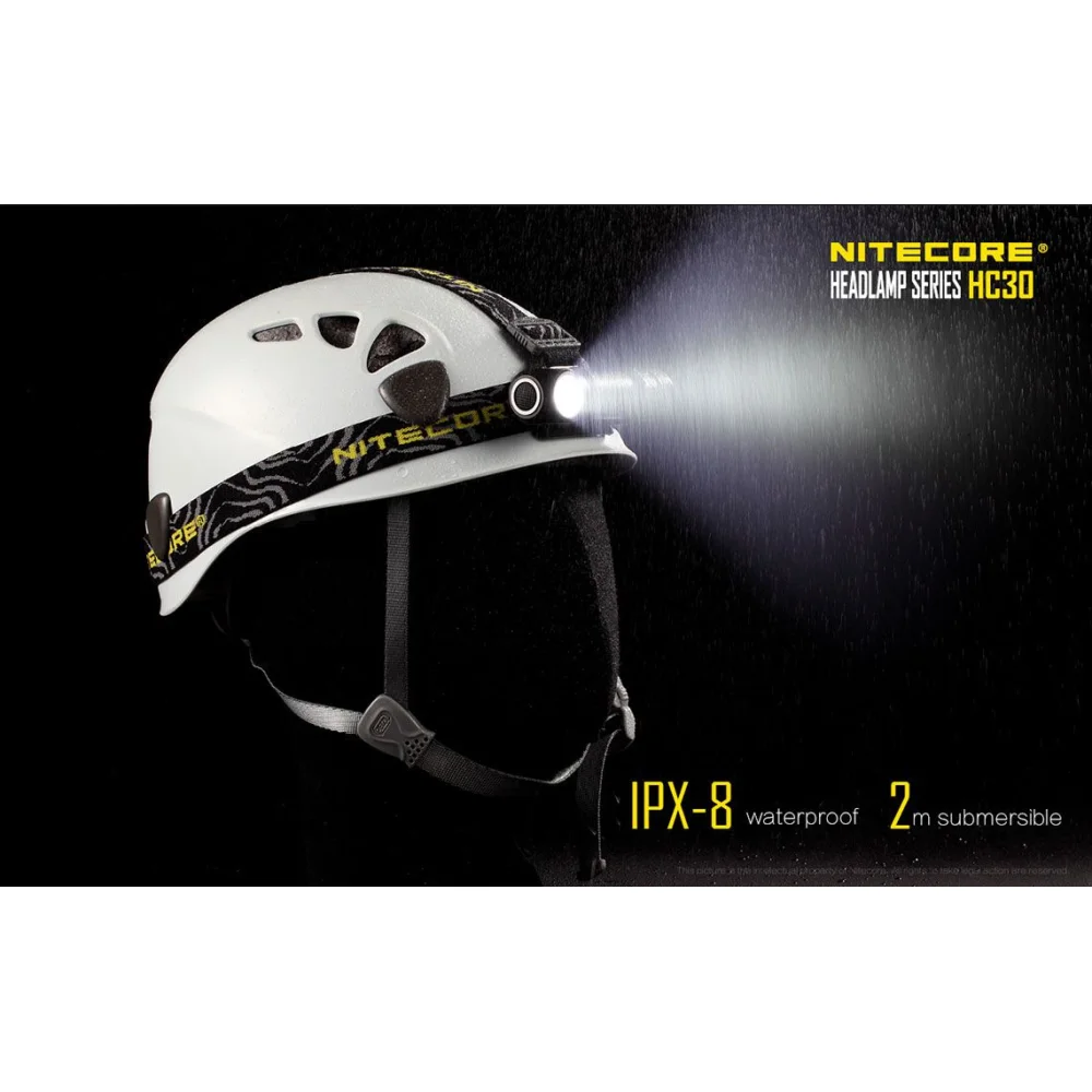 Czołówka Nitecore HC30W 1000 Lumenów 27 Czołówka Nitecore HC30W 1000 Lumenów
