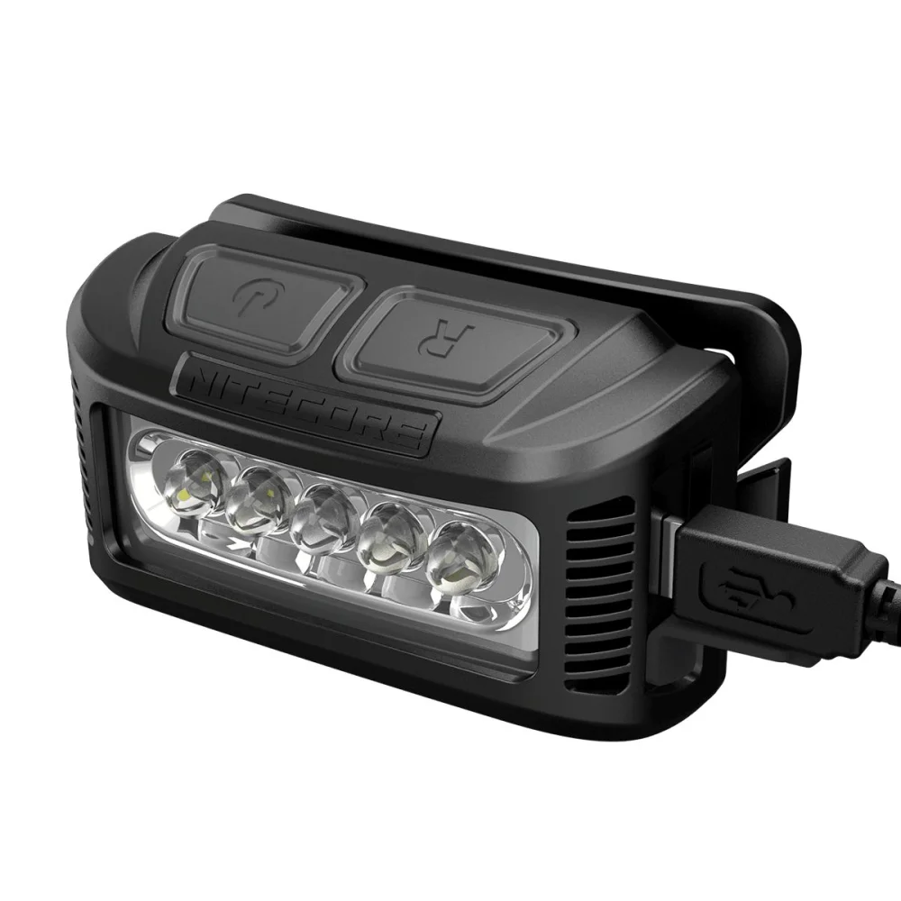 Czołówka Nitecore NU10 160 Lumenów Czarna 2 Czołówka Nitecore NU10 160 Lumenów Czarna