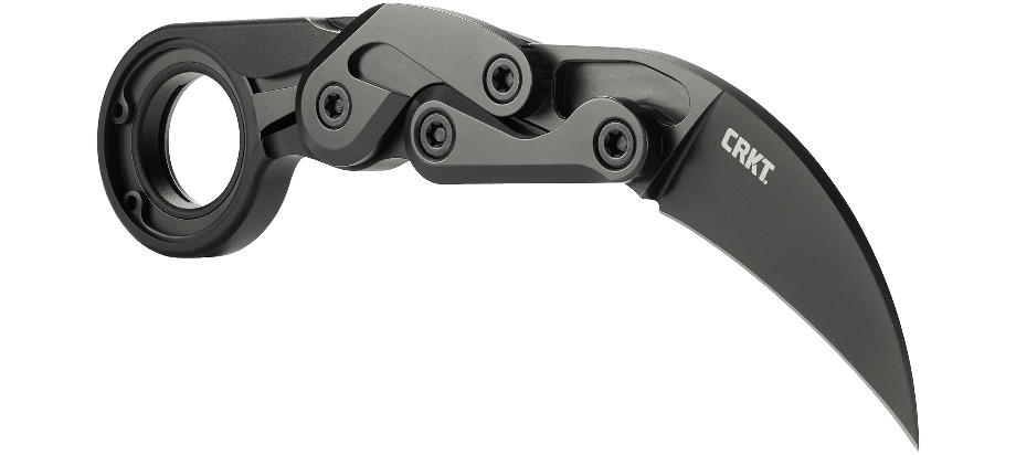 Waga (g): 173 | Długość całkowita (cm): 18.4 | Grubość ostrza (cm): 0.5 | Rękojeść: Aluminium lotnicze 6061 T6 | Stal: D2 | Długość po złożeniu (cm): 12.5 | Długość ostrza (cm): 6.1 - LifeGun.pl Nóż CRKT Provoke 4040-1