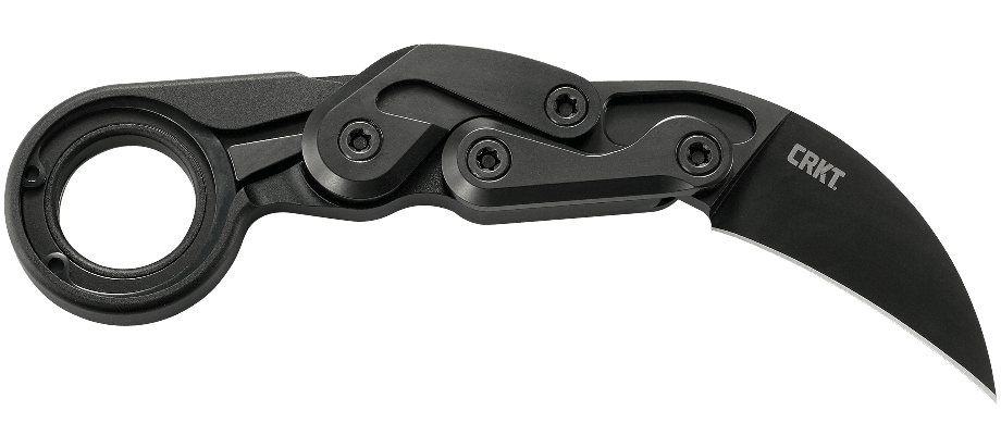 Waga (g): 173 | Długość całkowita (cm): 18.4 | Grubość ostrza (cm): 0.5 | Rękojeść: Aluminium lotnicze 6061 T6 | Stal: D2 | Długość po złożeniu (cm): 12.5 | Długość ostrza (cm): 6.1 - LifeGun.pl Nóż CRKT Provoke 4040-2