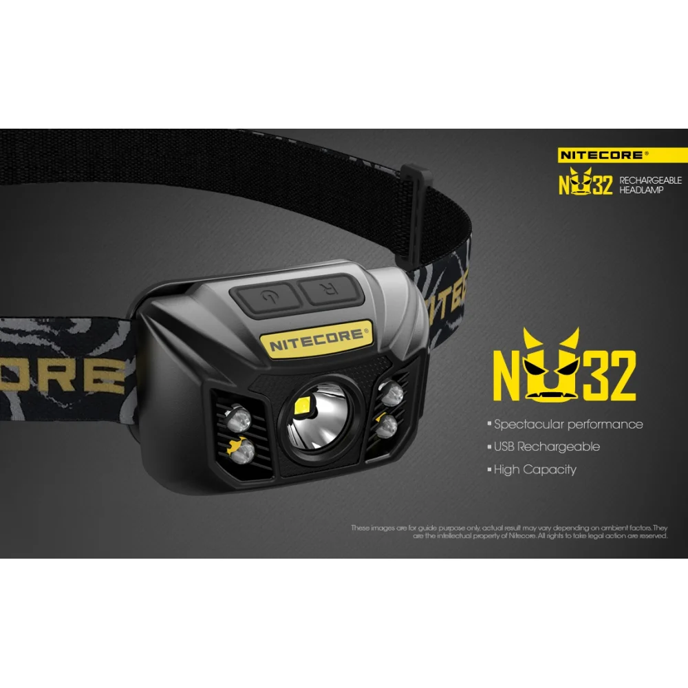Czołówka Nitecore NU32 550 lumenów 6 Czołówka Nitecore NU32 550 lumenów