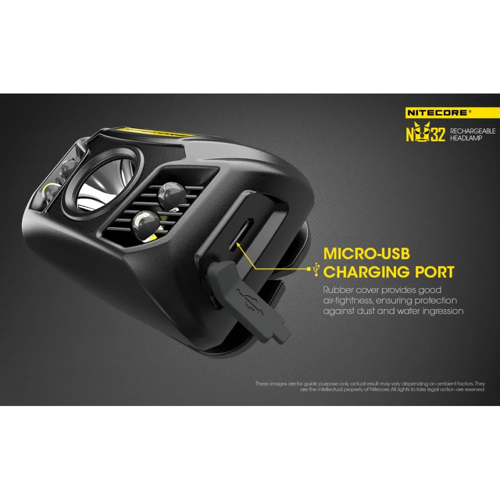 Czołówka Nitecore NU32 550 lumenów 10 Czołówka Nitecore NU32 550 lumenów