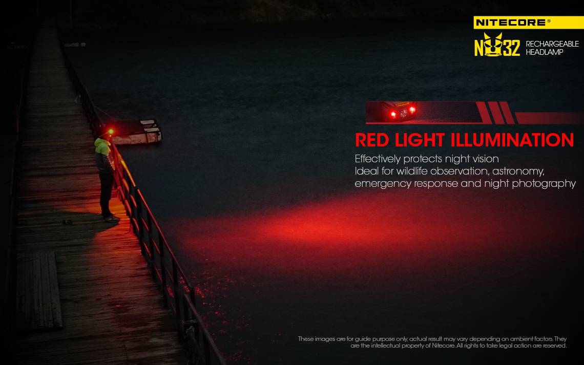 Światło S.O.S.: Tak | Maksymalny czas pracy (godz.): 330 | Zasięg wiązki światła (m): 125 | Długość całkowita (mm): 63 | Waga (g): 76.4 | Moc światła (L): 550 - LifeGun.pl Czołówka Nitecore NU32 550 lumenów-15