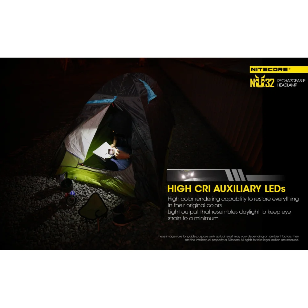 Czołówka Nitecore NU32 550 lumenów 16 Czołówka Nitecore NU32 550 lumenów