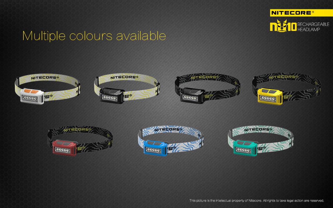 Maksymalny czas pracy (godz.): 150 | Zasięg wiązki światła (m): 30 | Moc światła (L): 115 - LifeGun.pl Czołówka Nitecore NU10CRI 115 lumenów Czarna-20