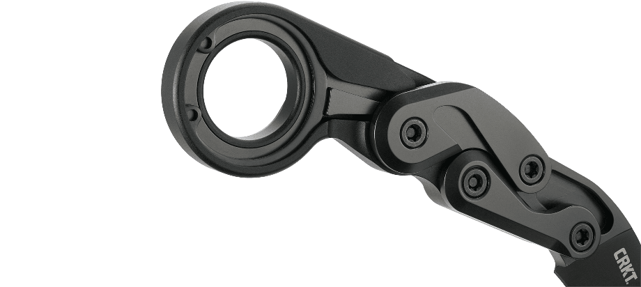 Waga (g): 173 | Długość całkowita (cm): 18.4 | Grubość ostrza (cm): 0.5 | Rękojeść: Aluminium lotnicze 6061 T6 | Stal: D2 | Długość po złożeniu (cm): 12.5 | Długość ostrza (cm): 6.1 - LifeGun.pl Nóż CRKT Provoke 4040-11