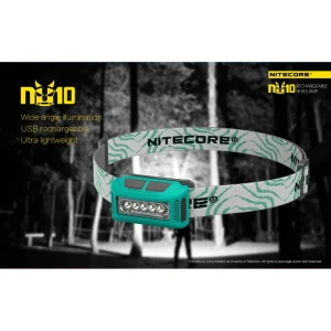 Czołówka Nitecore NU10CRI 115 lumenów Żółta