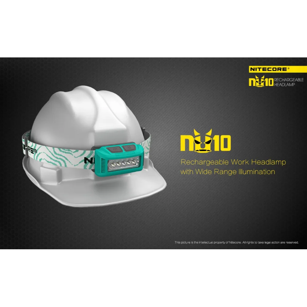 Czołówka Nitecore NU10CRI 115 lumenów Czerwona 3 Czołówka Nitecore NU10CRI 115 lumenów Czerwona