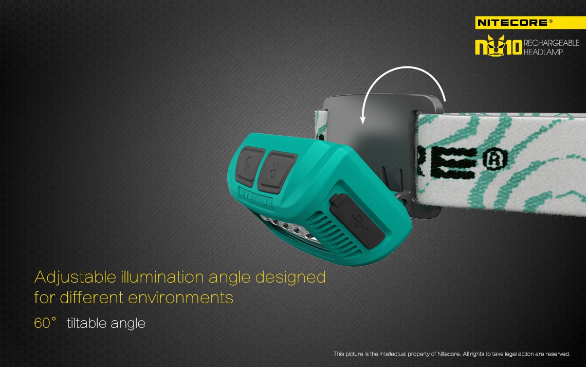 Maksymalny czas pracy (godz.): 150 | Zasięg wiązki światła (m): 30 | Moc światła (L): 115 - LifeGun.pl Czołówka Nitecore NU10CRI 115 lumenów Czerwona-6