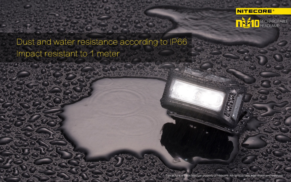 Maksymalny czas pracy (godz.): 150 | Zasięg wiązki światła (m): 30 | Moc światła (L): 115 - LifeGun.pl Czołówka Nitecore NU10CRI 115 lumenów Czerwona-15