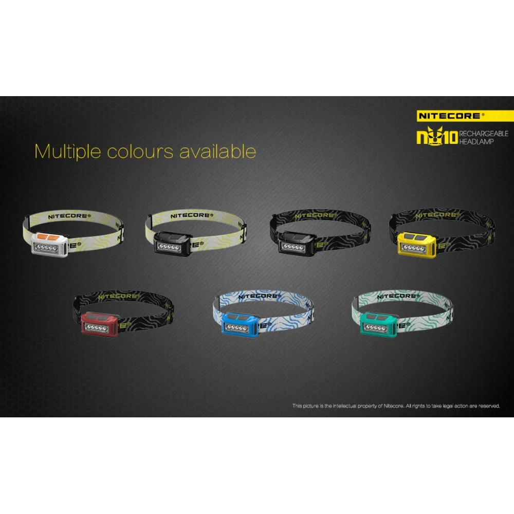 Czołówka Nitecore NU10CRI 115 lumenów Niebieska 15 Czołówka Nitecore NU10CRI 115 lumenów Niebieska