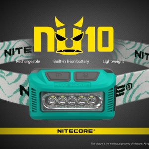 Czołówka Nitecore NU10CRI 115 lumenów Zielona-1