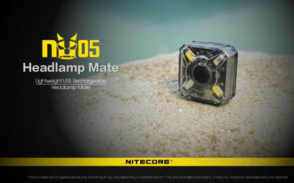 Czołówka Nitecore NU05 35 lumenów-2