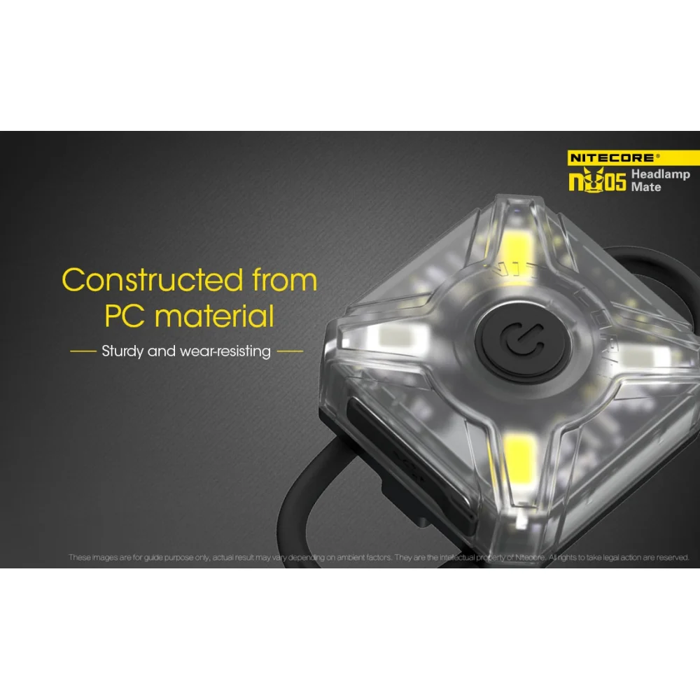 Czołówka Nitecore NU05 35 lumenów 15 Czołówka Nitecore NU05 35 lumenów
