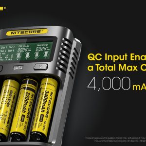 Ładowarka do akumulatorów Nitecore UMS4-2