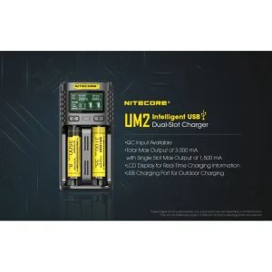 Ładowarka do akumulatorów Nitecore UM2