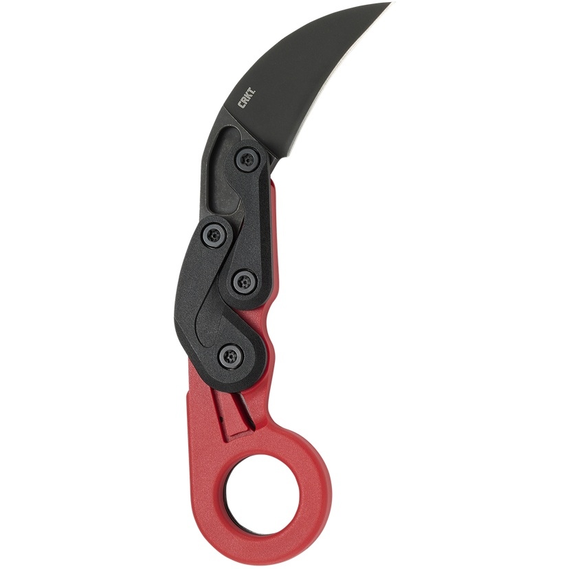 CRKT 4041R PROVOKE GRIVORY to konstrukcja nawiązująca stylistycznie do klasycznych azjatyckich noży typu karambit, łącząca jednocześnie najnowsze technologie z futurystycznym wyglądem.Innowacyjna technologia Kinematic pozwala na błyskawiczne wypchnięcie ostrza przy pomocy kciuka, które automatycznie ulega zablokowaniu.Aby zwolnić blokadę, wystarczy przesunąć specjalną dźwignię.Głownia o agresywnej linii i wykończeniu Stonewash, wykonana jest z wytrzymałej stali 1.4116, zaś rękojeść z Grivory.Jest to lekkie, trwałe tworzywo sztuczne - LifeGun.pl NÓŻ CRKT 4041R - PROVOKE GRIVORY RED-3
