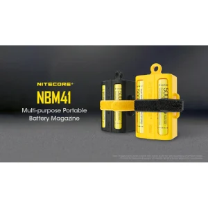 Pojemnik Nitecore na baterie NBM41 Czarny