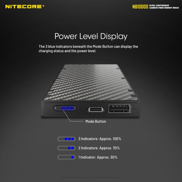 Powerbank NITECORE NB10000 GEN3-4