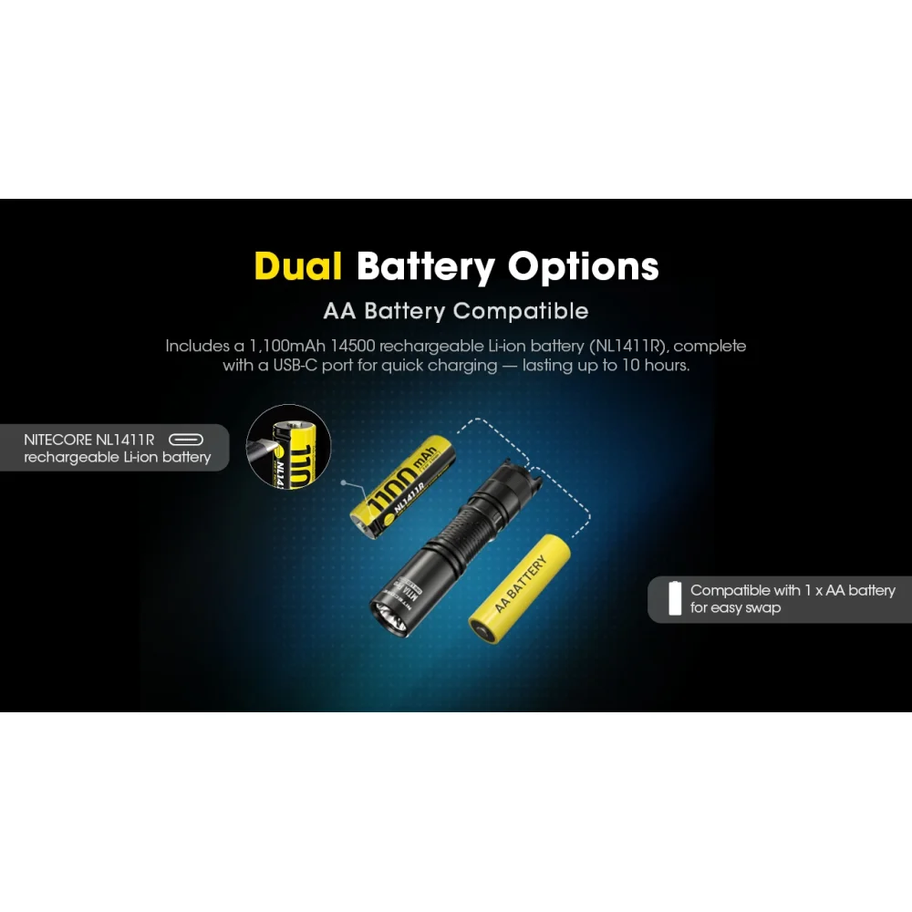 Latarka NITECORE MT1A PRO MULTI-TASK 800 lumenów 3 Latarka NITECORE MT1A PRO MULTI-TASK 800 lumenów
