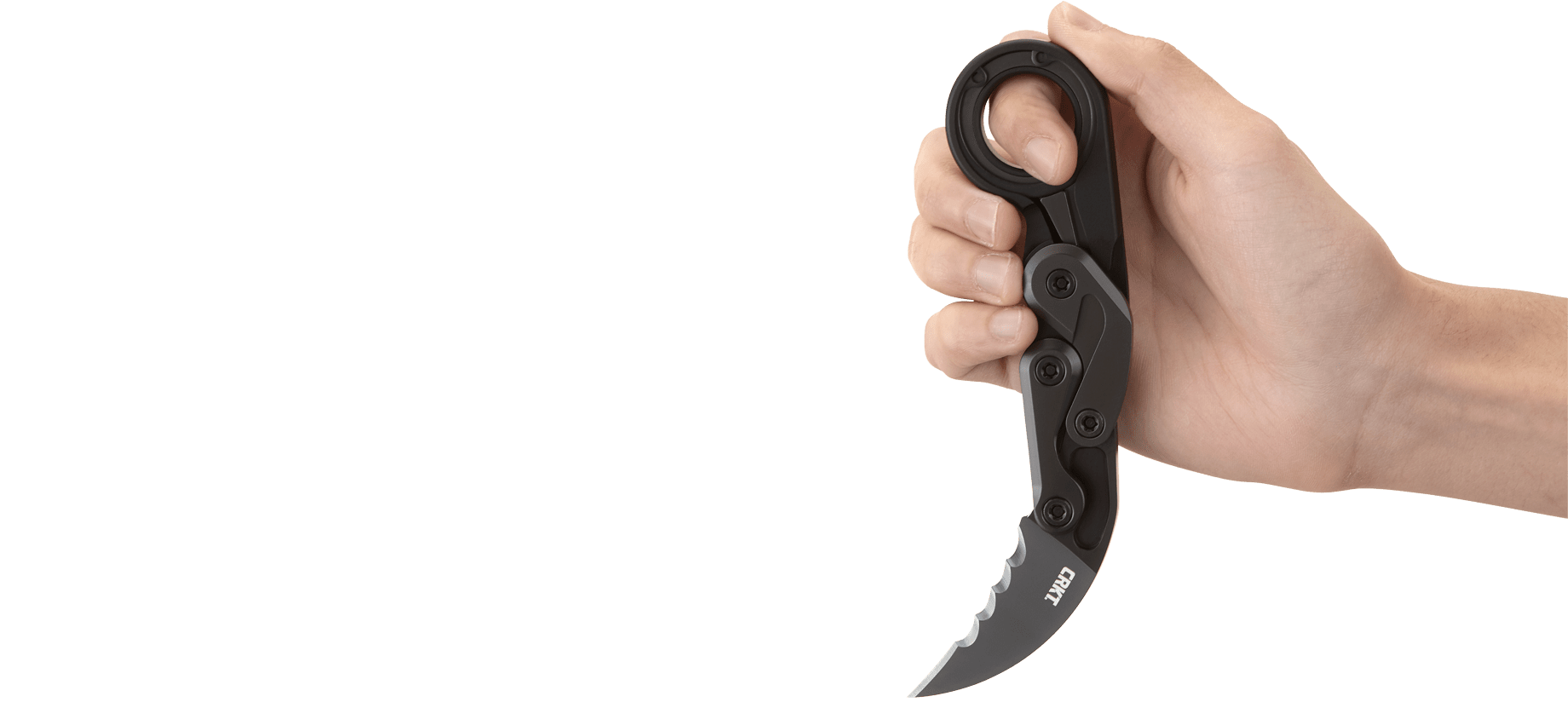 Nóż CRKT 4040V Provoke z ząbkowanym ostrzem Projektant Joe Caswell jest uważany za kogoś w rodzaju szalonego naukowca. Udowodnił to projektem noża Provoke, łączącego w sobie nowe technologie, użytkowość i styl. Zawsze gotowy do użycia, łatwy w obsłudze i dzięki swej konstrukcji niezwykle wytrzymały. Cechy: Wyjątkowa technologia Kinematic, pozwala na szybkie dobycie ostrza przy pomocy - LifeGun.pl Nóż CRKT 4040V Provoke z ząbkowanym ostrzem-4