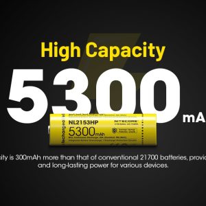 Akumulator LI-ION NITECORE - 5300mAh NL2153HP-2
