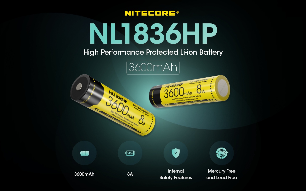 Akumulator litowo-jonowy Nitecore NL1836HP 18650 to wyjątkowe źródło zasilania o imponującej pojemności 3600 mAh. NL1836HP charakteryzuje się wysokim prądem rozładowania wynoszącym 8 A, dzięki czemu idealnie nadaje się do urządzeń o dużym poborze mocy.Akumulator ten jest wyposażony we wbudowaną inteligentną płytkę drukowaną, która zapewnia niezawodną ochronę przed przeładowaniem, nadmiernym rozładowaniem i zwarciem.Uwagę zwraca specjalnie zaprojektowany obwód zasilający, w którym zawarto wydajny moduł MOS-FEE. Element - LifeGun.pl AKUMULATOR LI-ION NITECORE 18650 3600 mAh NL1836HP-4