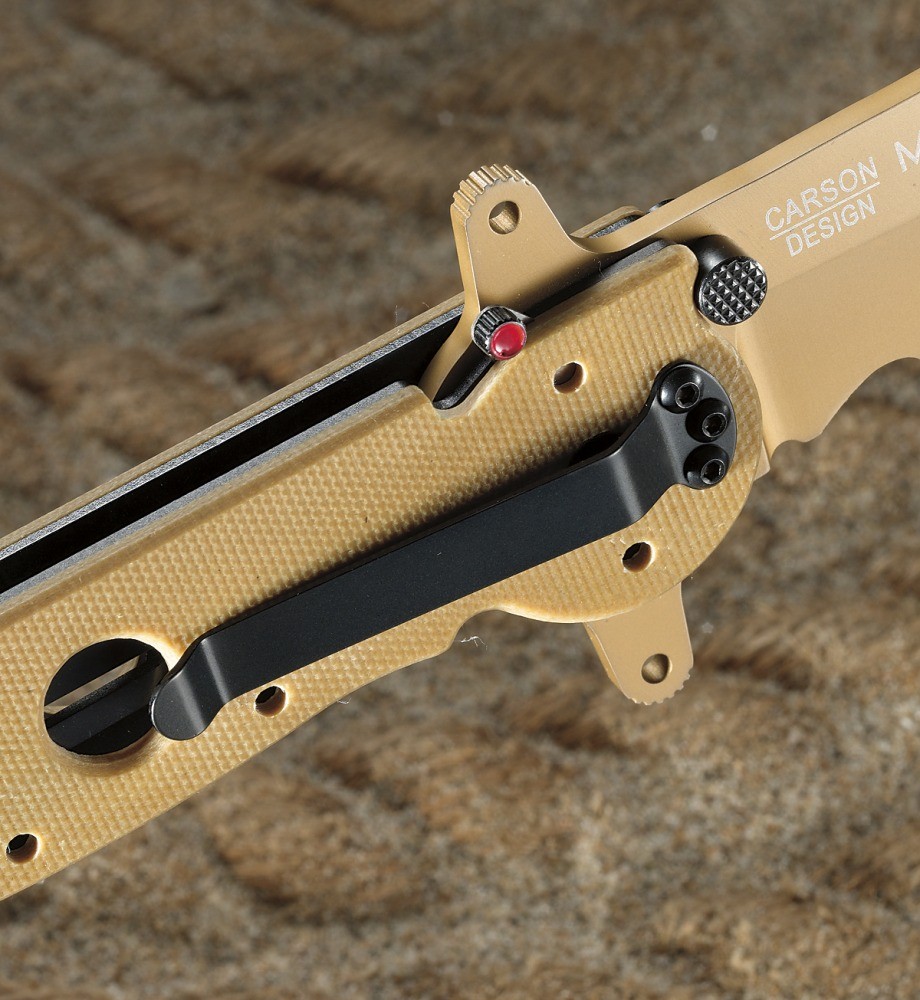 Ostrze ząbkowane: Tak | Kolor: Desert | Opakowanie: Pudełko kartonowe | Waga (g): 167 | Rodzaj ostrza:: Tanto | Stal: 8Cr14MoV | Wykończenie ostrza: Azotek tytanu - desert | Długość po złożeniu (cm): 13.3 | Długość ostrza (cm): 9.8 | Rękojeść: G10 | Twardość materiału ostrza::: 58-59 HRC | Projektant: Kit Carson | Długość całkowita (cm): 23.5 | Blokada ostrza: Locking Liner + AutoLAWKS | Grubość ostrza (cm): 0.35 | Rodzaj ząbkowania ostrza: Veff Serrations - LifeGun.pl NÓŻ CRKT M16-14DSFG-2