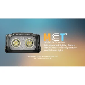 Latarka czołowa NITECORE NU25 MCT 400 Lumenów