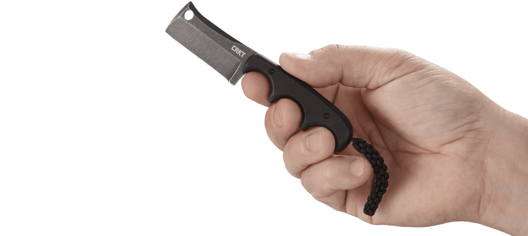 CRKT 2383K Minimalist Cleaver Blackout to maksymalnie prosty i mały nóż codziennego użytku, który mimo zachowania kompaktowych rozmiarów oferuje maksymalną funkcjonalność.Znajdująca się w zestawie kabura z tworzywa sztucznego, wyposażona w linkę z ogranicznikiem, daje możliwość noszenia noża zawieszonego na szyi.Do kabury można też zamontować klips dołączony przez producenta.Ostrze o bardzo dobrych właściwościach tnących, jest wykonane z jednego kawałka stali nierdzewnej 5Cr13Mov, - LifeGun.pl Nóż CRKT 2383K Minimalist Cleaver Blackout-6