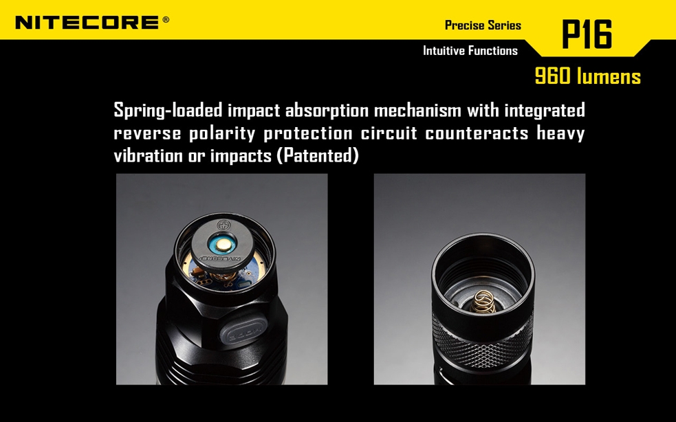 Latarka Nitecore P16 Precise 960 Lumenów-12