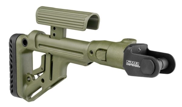 Kolba składana Fab UAS AKMS Zielona-1