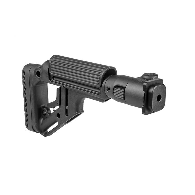 Kolba Fab UAS-ZAS P ZASTAVA UAS-ZAS P to zamiennik do fabrycznych kolb montowanych w karabinach Zastava. Kolba jest również kompatybilna z wersją Jugosłowiańską M70 B1, B3 / M77 B1 (nie pasuje do wersji Serbskiej M70 N-PAP). Cechy: Stopka z antypoślizgową powierzchnią. Zintegrowane dwie wtyczki na szybko złączki pod pas nośny. Regulowana baka policzkowa z 5 - LifeGun.pl Kolba Fab UAS-ZAS P ZASTAVA-1