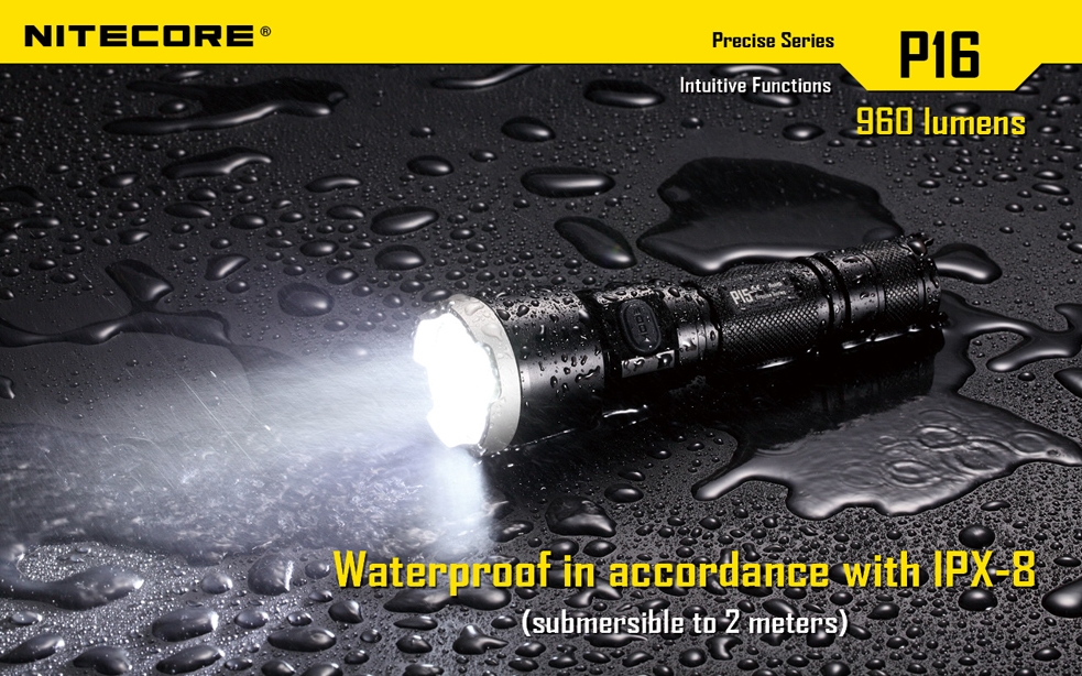 Latarka Nitecore P16 Precise 960 Lumenów-18