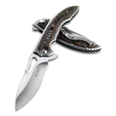 Ostrze ząbkowane: Nie | Opakowanie: Pudełko kartonowe | Waga (g): 173 | Rodzaj ostrza:: Drop point | Stal: 8Cr13MoV | Wykończenie ostrza: Satynowe | Długość po złożeniu (cm): 12.6 | Długość ostrza (cm): 10.1 | Twardość materiału ostrza::: 58-60 HRC | Projektant: Flavio Ikoma | Długość całkowita (cm): 22.6 | Blokada ostrza: Frame Lock | Grubość ostrza (cm): 0.4 | Rękojeść: 2Cr13 + okładziny G10 - LifeGun.pl Nóż składany CRKT 5470 Fossil-8