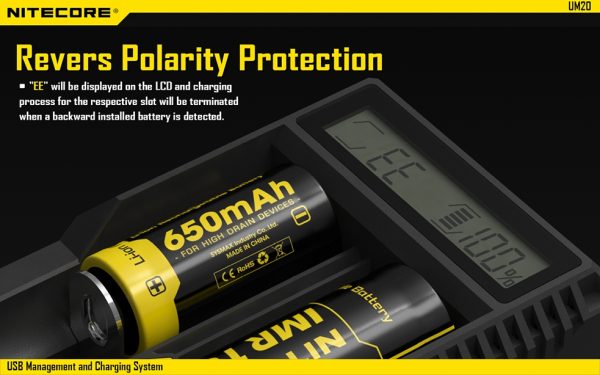 Ładowarka NItecore i manager USB UM20-7
