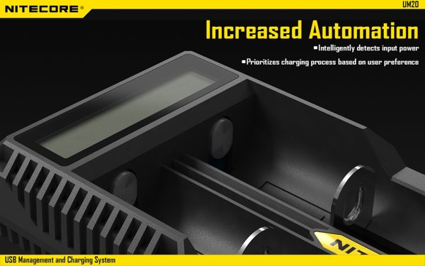 Ładowarka NItecore i manager USB UM20-8