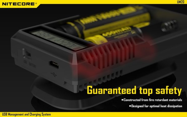 Ładowarka NItecore i manager USB UM20-13