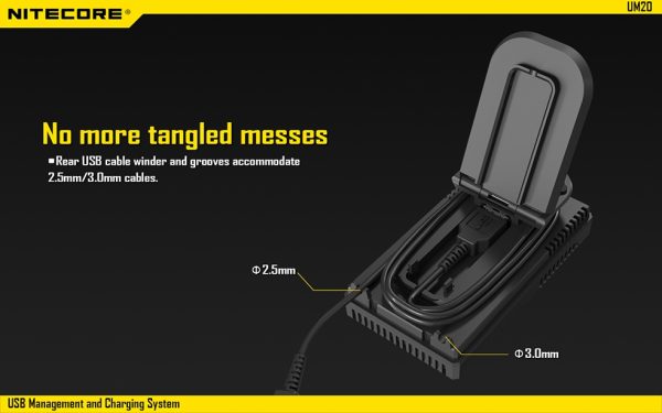 Ładowarka NItecore i manager USB UM20-14