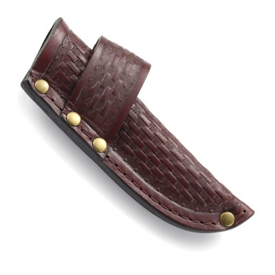 Ostrze ząbkowane: Nie | Futerał: Skórzana kabura | Opakowanie: Pudełko kartonowe | Waga (g): 102 | Rodzaj ostrza:: Drop point | Stal: 8Cr13MoV | Wykończenie ostrza: Satynowe | Grubość ostrza (cm): 0.33 | Rękojeść: G-10 | Twardość materiału ostrza::: 58-60 HRC | Projektant: Larry Fischer | Długość całkowita (cm): 18.4 | Blokada ostrza: Ostrze stałe | Długość ostrza (cm): 7.6 - LifeGun.pl Nóż myśliwski CRKT 2861 Hunt'N Fisch-8