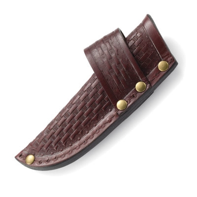 Ostrze ząbkowane: Nie | Futerał: Skórzana kabura | Opakowanie: Pudełko kartonowe | Waga (g): 102 | Rodzaj ostrza:: Drop point | Stal: 8Cr13MoV | Wykończenie ostrza: Satynowe | Grubość ostrza (cm): 0.33 | Rękojeść: G-10 | Twardość materiału ostrza::: 58-60 HRC | Projektant: Larry Fischer | Długość całkowita (cm): 18.4 | Blokada ostrza: Ostrze stałe | Długość ostrza (cm): 7.6 - LifeGun.pl Nóż myśliwski CRKT 2861 Hunt'N Fisch-9