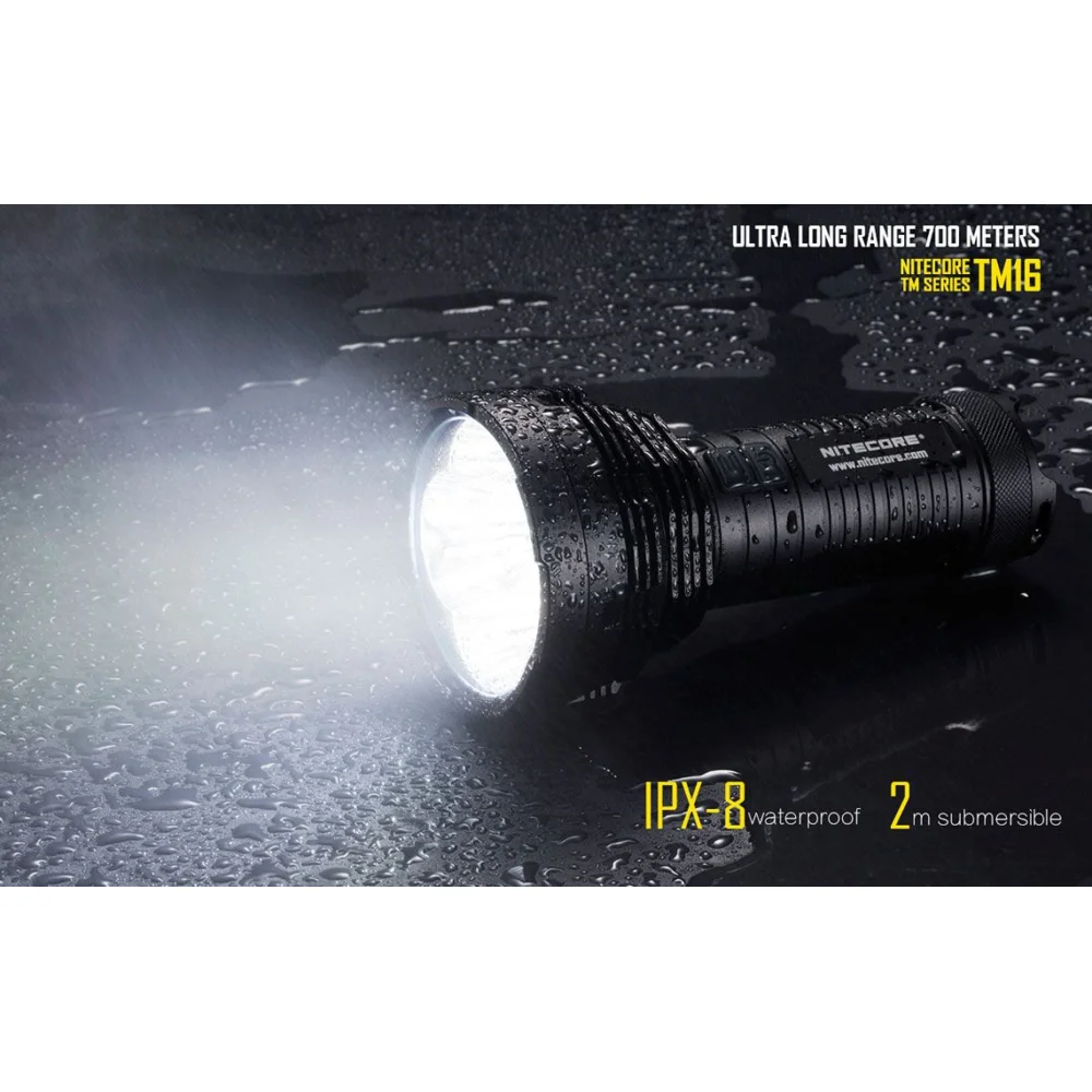 Latarke Nitecore LED TinyMonster TM16 4000 lumenów 14 Latarke Nitecore LED TinyMonster TM16 4000 lumenów