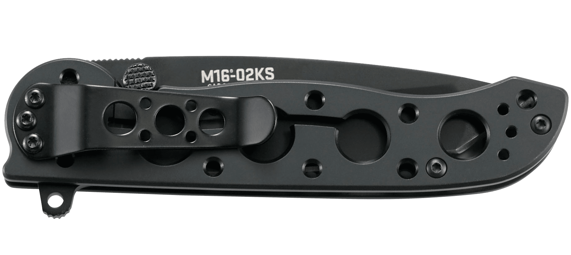 Nóż CRKT M16-02KS Nóż składany CRKT należy do jednej z najpopularniejszych serii zaprojektowanej przez Kita Carsona. Taktyczny nóż zachwyca swym wyglądem i funkcjonalnością. To hołd złożony zmarłemu w 2014 roku Kitowi Carsonowi, którego noże były przełomem w projektowaniu nowoczesnych noży taktycznych. Nóż wyposażono z gładką głownię Tanto pokrytą czarną oksydą nadającą mu matowy, bardziej taktyczny wygląd. - LifeGun.pl Nóż CRKT M16-02KS-4