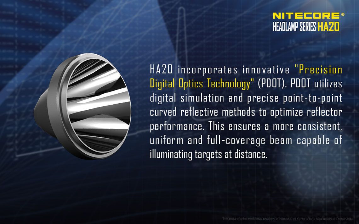 Światło S.O.S.: Tak | Maksymalny czas pracy (godz.): 160 | Zasięg wiązki światła (m): 110 | Waga bez baterii (g): 61.4 | Ładowarka w zestawie: Nie | Baterie w zestawie: Nie | Futerał: Nie | Wodoodporność: Tak | Kolor: Czarny | Baterie (kompatybilne): 2x AA | Długość całkowita (mm): 90 | Średnica głowicy (mm): 24 | Źródło światła: Dioda LED CREE XP-G2 (R5) | Światło stroboskopowe: tak | Moc światła (L): 300 - LifeGun.pl Czołówka LED Nitecore HA20 300 lumenów-22