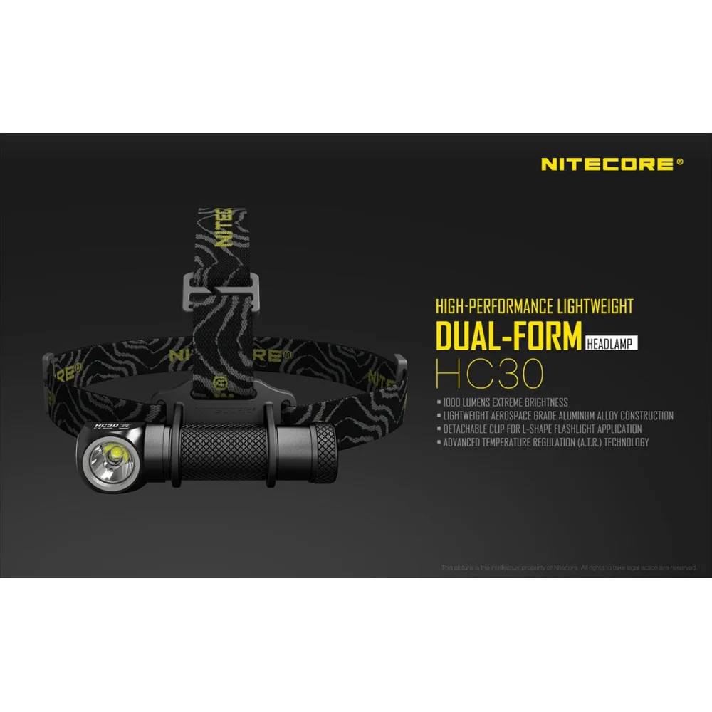 Czołówka Nitecore HC30 1000 Lumenów 12 Czołówka Nitecore HC30 1000 Lumenów