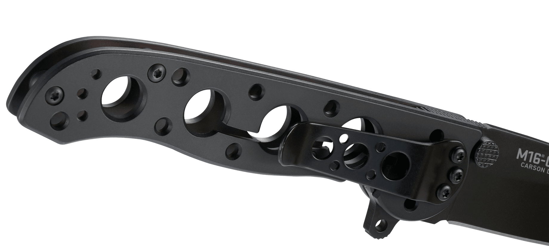 Nóż CRKT M16-02KS Nóż składany CRKT należy do jednej z najpopularniejszych serii zaprojektowanej przez Kita Carsona. Taktyczny nóż zachwyca swym wyglądem i funkcjonalnością. To hołd złożony zmarłemu w 2014 roku Kitowi Carsonowi, którego noże były przełomem w projektowaniu nowoczesnych noży taktycznych. Nóż wyposażono z gładką głownię Tanto pokrytą czarną oksydą nadającą mu matowy, bardziej taktyczny wygląd. - LifeGun.pl Nóż CRKT M16-02KS-7