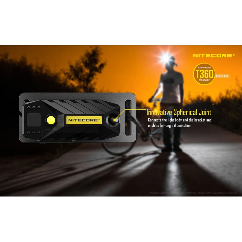 Czołówka LED Nitecore T360 45 Lumenów 6 Czołówka LED Nitecore T360 45 Lumenów
