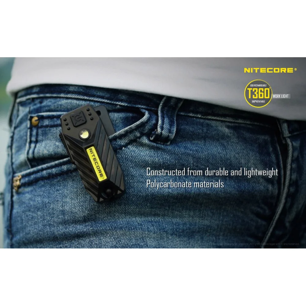 Czołówka LED Nitecore T360 45 Lumenów 17 Czołówka LED Nitecore T360 45 Lumenów